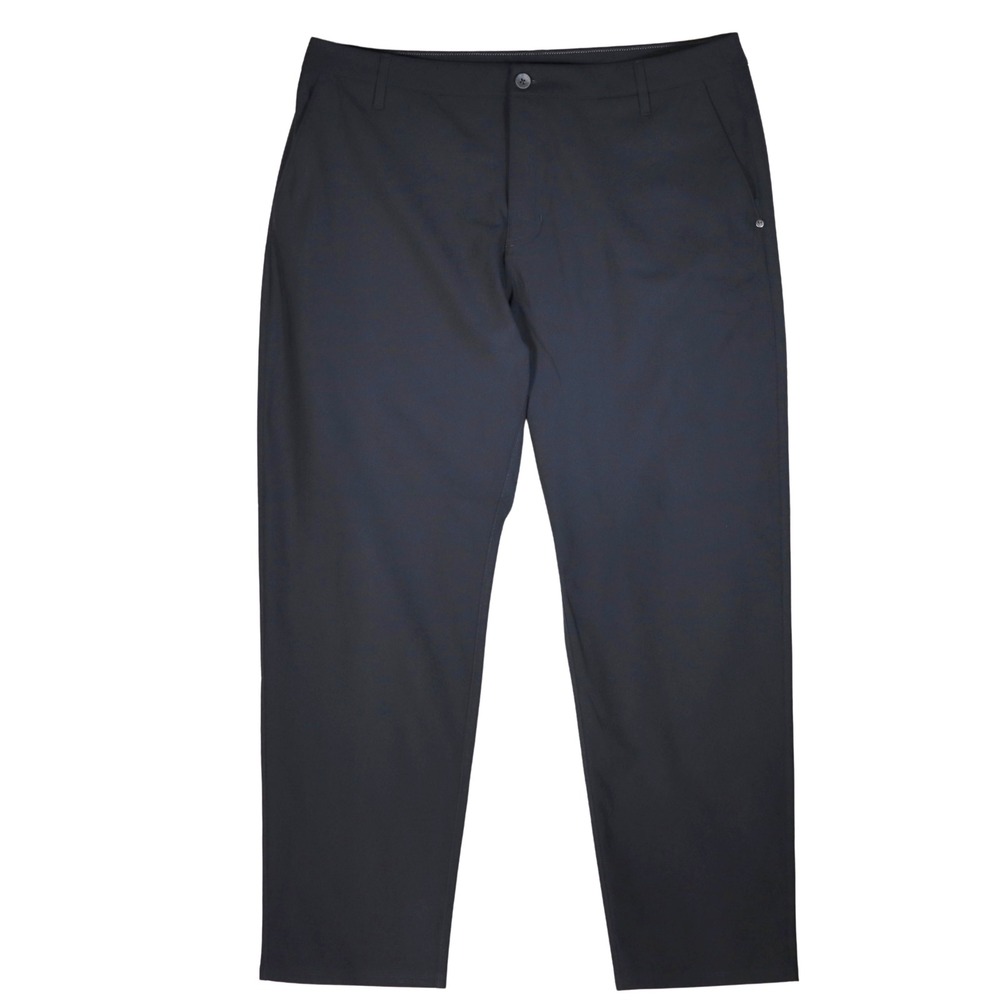 Vuori Meta Trouser Pants Mens 38 Black Performance Stretch Chino Golf Casual